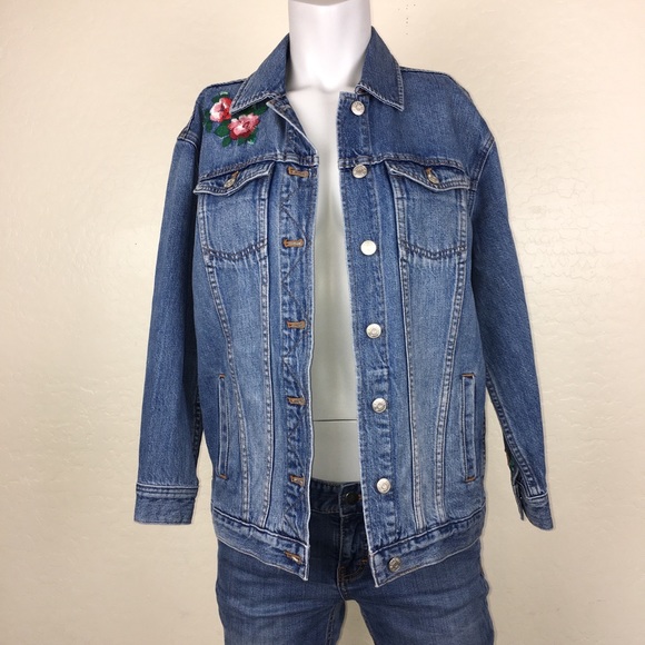 madewell embroidered jacket